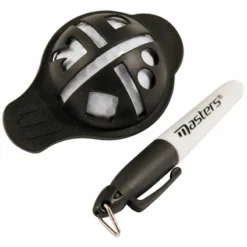 MastersGolf Mizuno Golf Silver And Orange Masters Align-M-Up Ball System