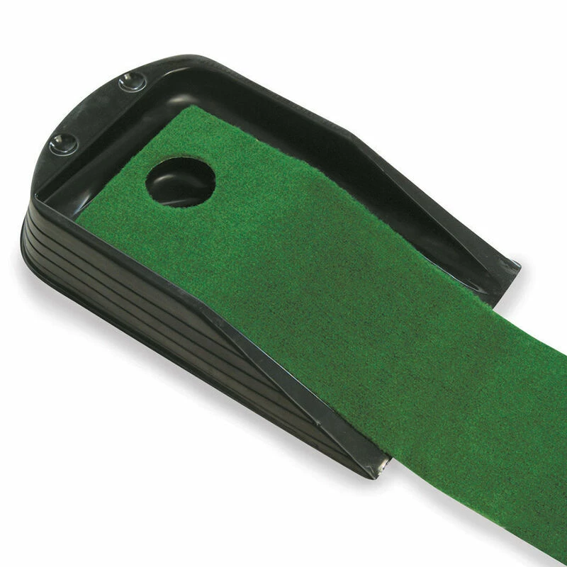 MastersGolf Masters Golf Mens Green Deluxe Return Putting Mat