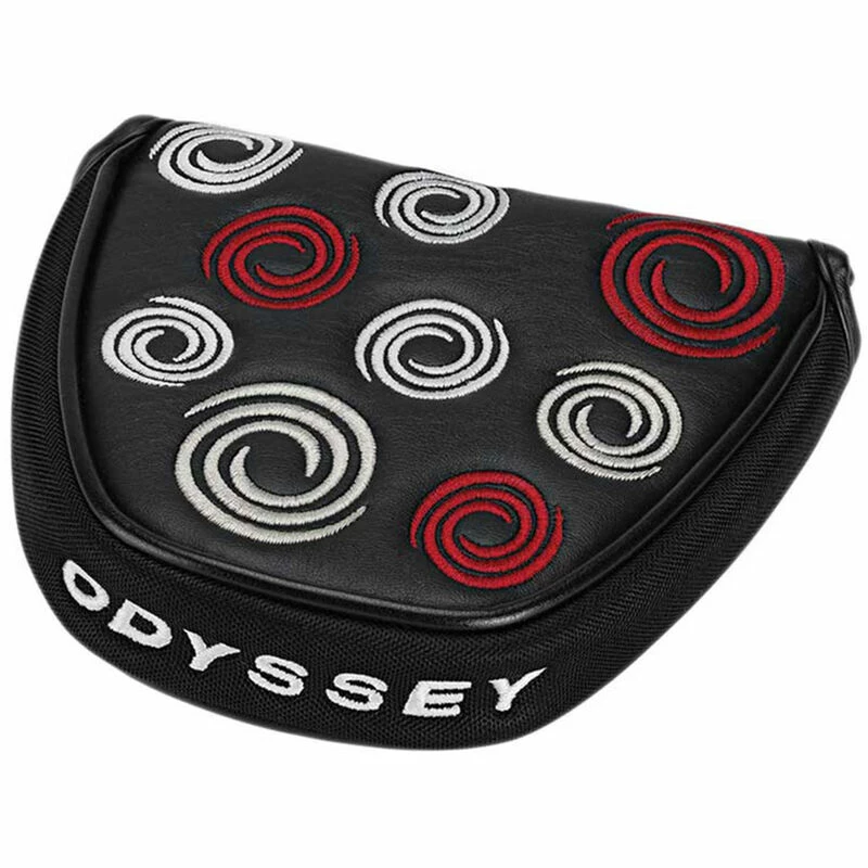 Odyssey Mens Black Swirl Mallet Putter Cover