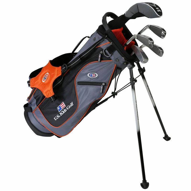 USKidsGolf US Kids Golf Orange UL 51" 5 Club Right Hand Golf Stand Bag Set 1 USKidsGolf US Kids Golf Orange UL 51" 5 Club Right Hand Golf Stand Bag Set