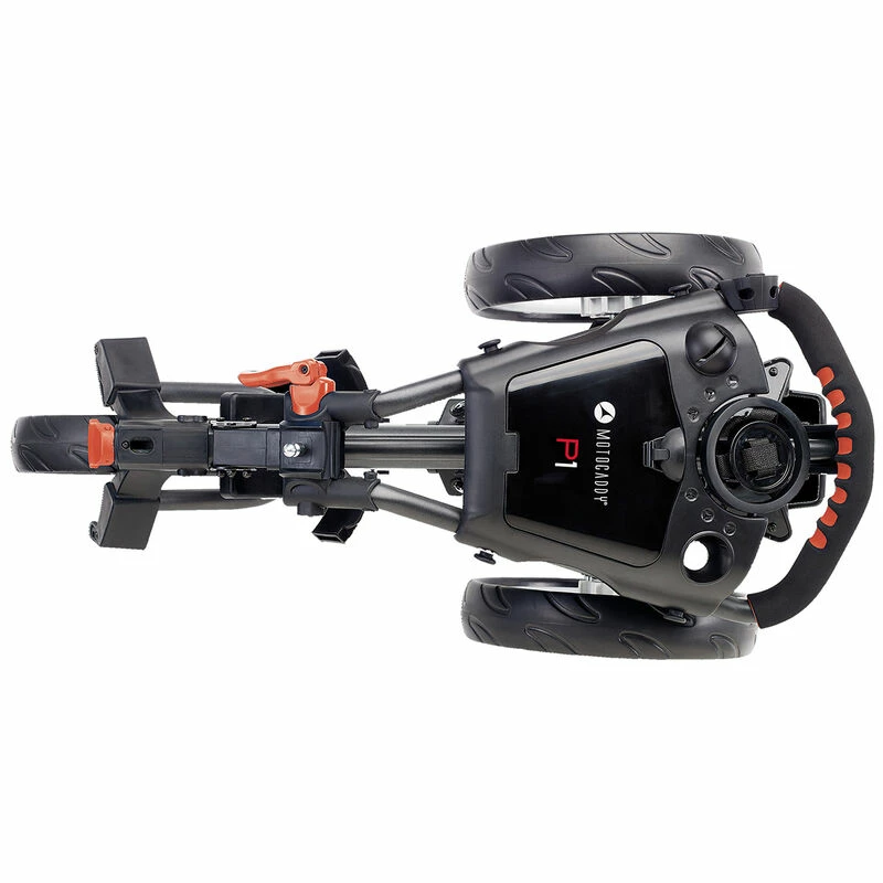 Motocaddy Mens Graphite Adjustable P1 Push Golf Trolley 2 Motocaddy Mens Graphite Adjustable P1 Push Golf Trolley - Image 2