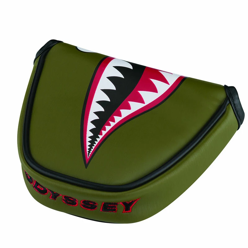 Odyssey Mens Green Fighter Plane Mallet Head Cover