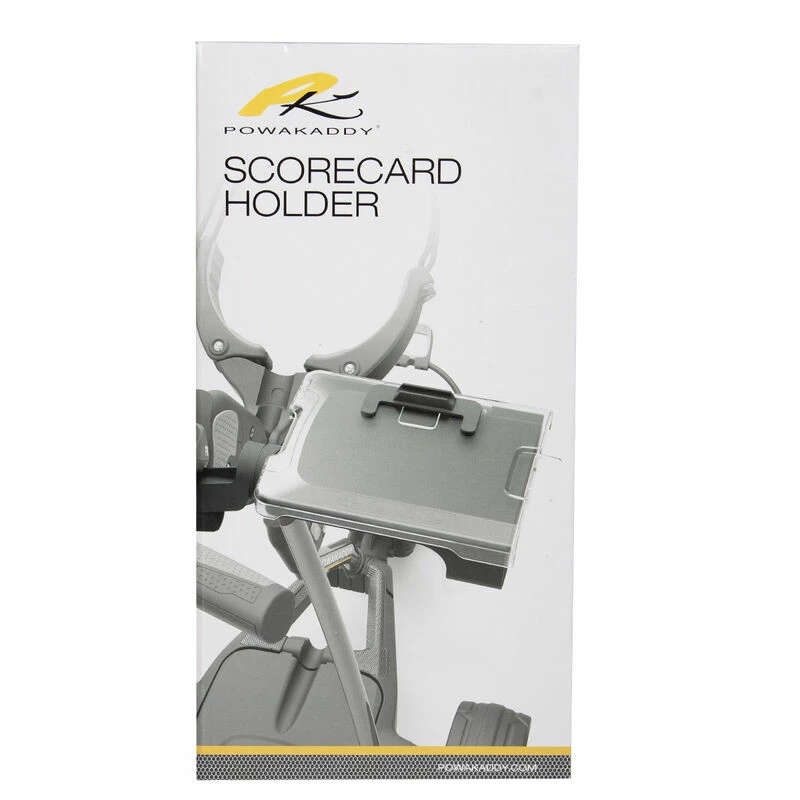 PowaKaddy Mens Black Universal Scorecard Holder - Image 4