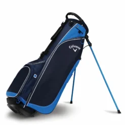 CallawayGolf Callaway Golf Navy Blue Lightweight Hyper-Lite 2 Double Golf Stand Bag