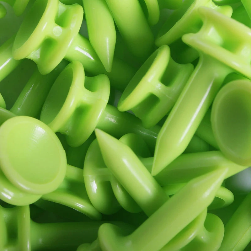 Americangolf American Golf Mens Lime AG Essentials Graduated 24mm Plastic Tees - Image 3