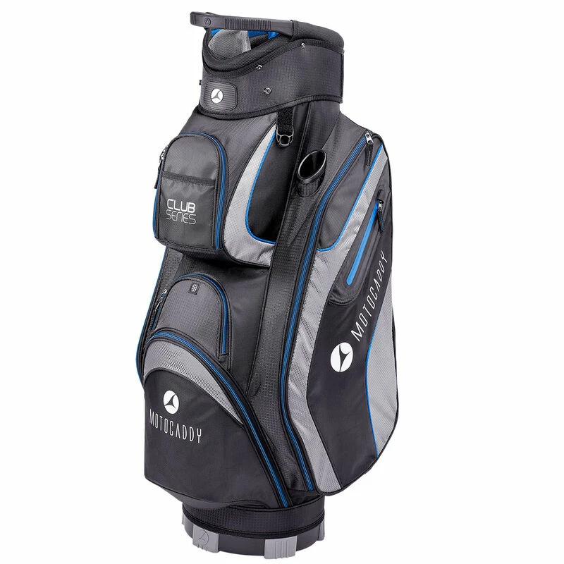 Motocaddy Black And Blue Long Lasting Club-Series Golf Cart Bag