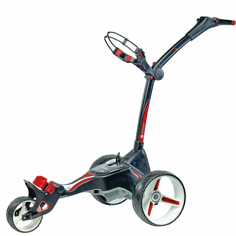 Motocaddy Mens Black Adjustable M1 Standard Range Lithium Electric Golf Trolley - Image 2