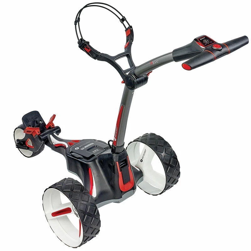 Motocaddy Mens Graphite Adjustable M1 DHC Standard Range Lithium Electric Golf Trolley 1 Motocaddy Mens Graphite Adjustable M1 DHC Standard Range Lithium Electric Golf Trolley