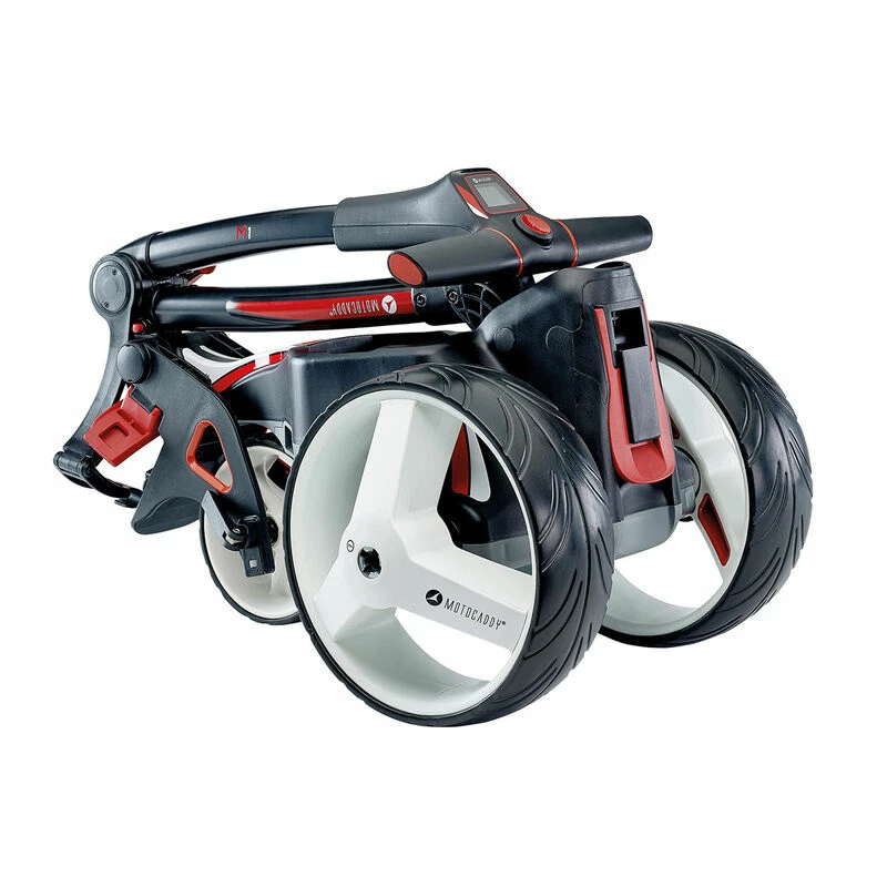 Motocaddy Graphite Grey Adjustable M1 DHC Extended Range Lithium Electric Golf Trolley 2018 3 Motocaddy Graphite Grey Adjustable M1 DHC Extended Range Lithium Electric Golf Trolley 2018 - Image 3