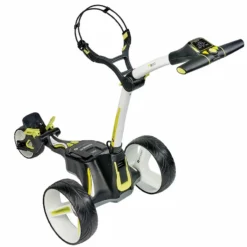 Motocaddy Black And White Adjustable M3 Pro Standard Range Lithium Electric Golf Trolley