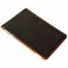 SecondChance Second Chance Black And Orange ON PAR Premium Crocodile Scorecard Holder