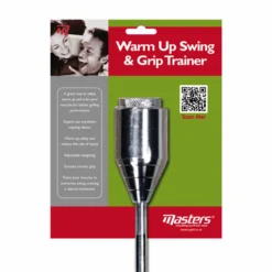 MastersGolf Masters Golf Mens Red Warm Up Swing & Grip Training Aid