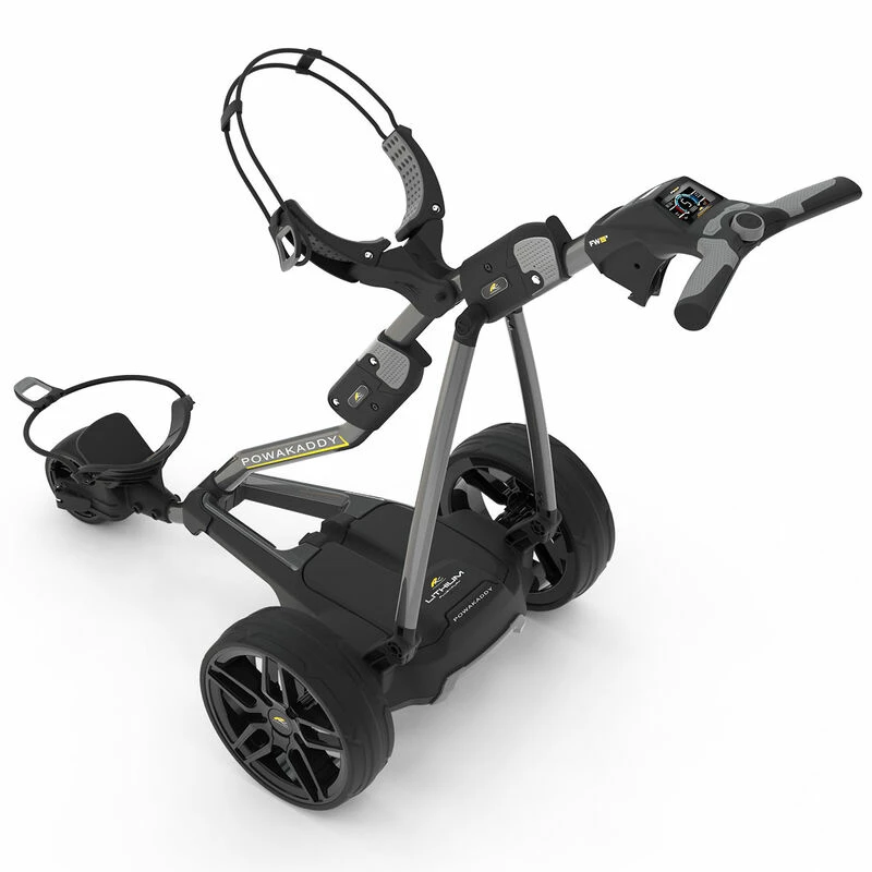 PowaKaddy Silver FW5s 18 Hole Lithium Golf Trolley 2019 1 PowaKaddy Silver FW5s 18 Hole Lithium Golf Trolley 2019