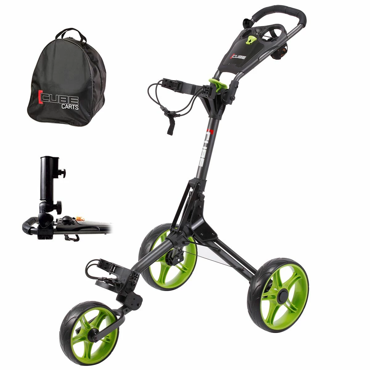 CUBE 3 Golf Trolley Bundle - Image 3