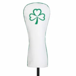 Titleist White And Green St. Patrick`s Day Leather Driver Head Cover