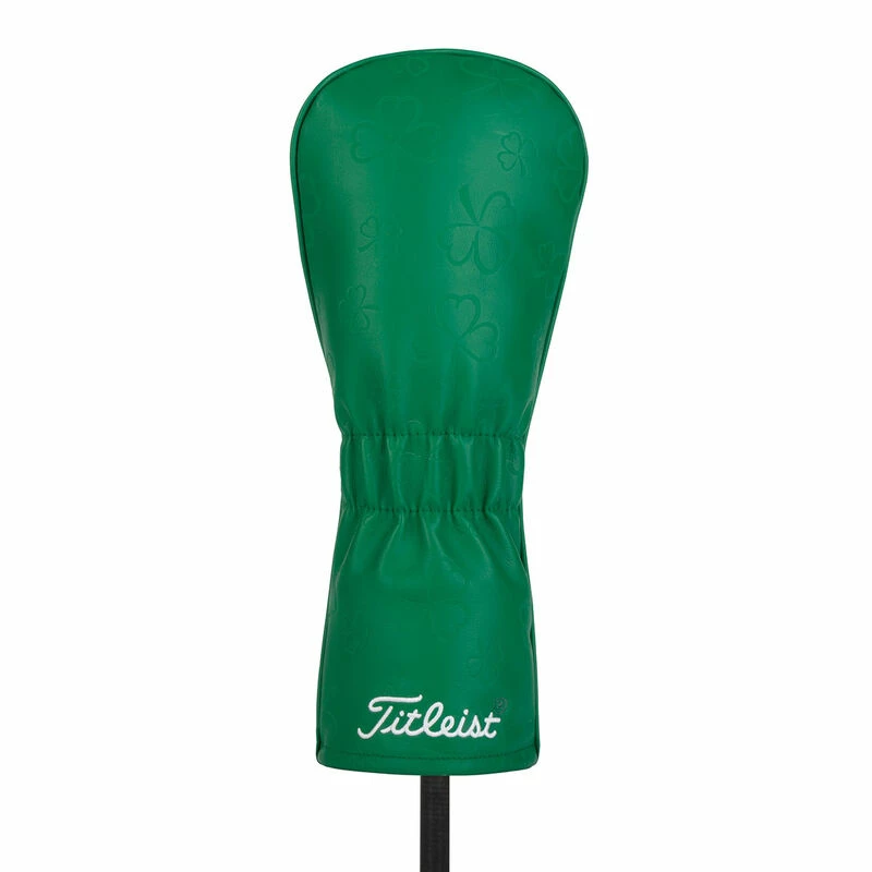 Titleist White And Green St. Patrick`s Day Leather Driver Head Cover - Image 2