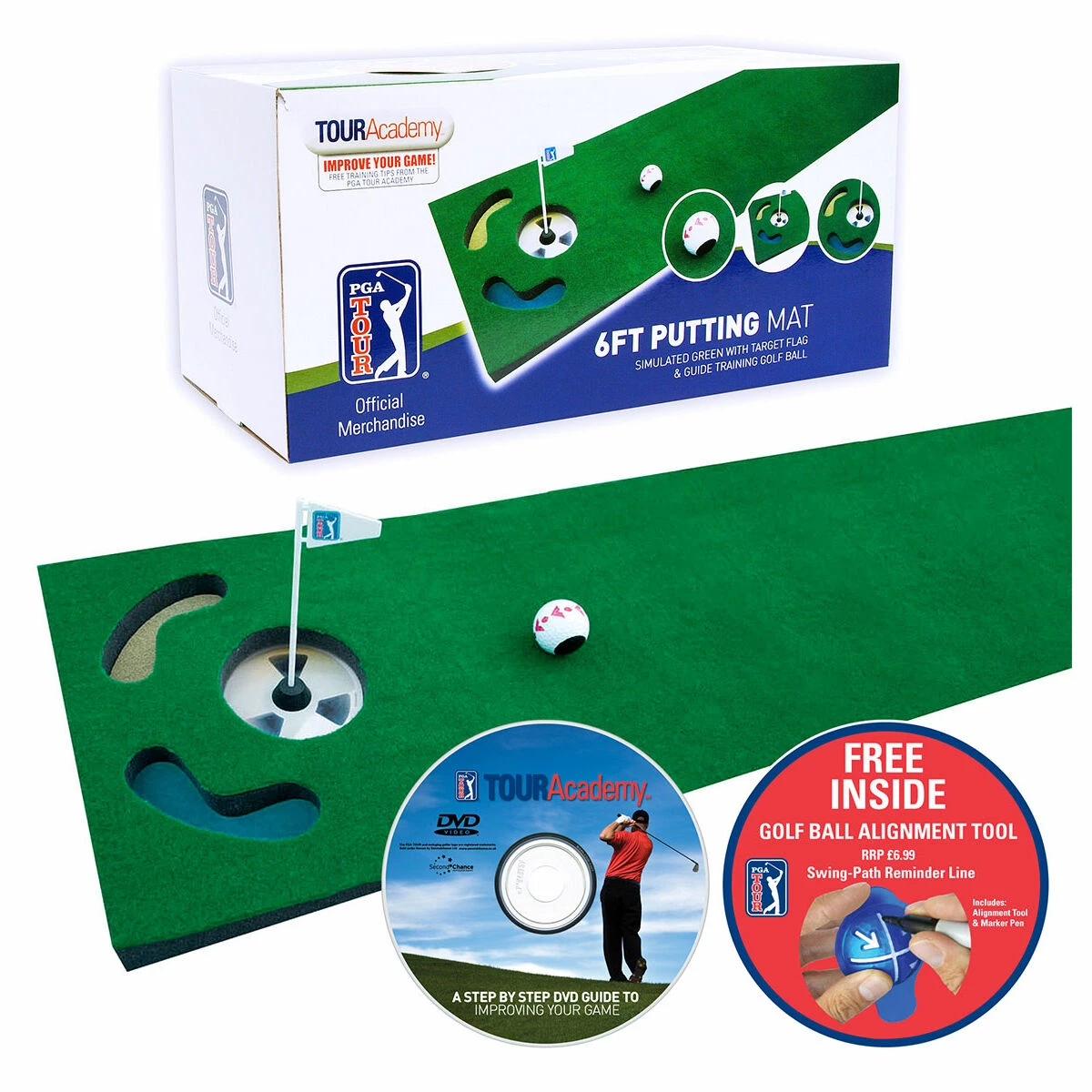 PGA Tour Golf Putting Mat