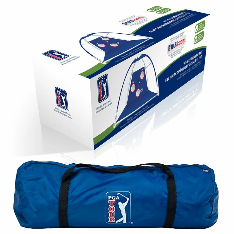 PGA Tour Blue And Red Lightweight Pro Golf Driving Net - Image 2