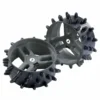 Motocaddy Grey And Black White Golf Hedgehog Winter Wheels | American Golf