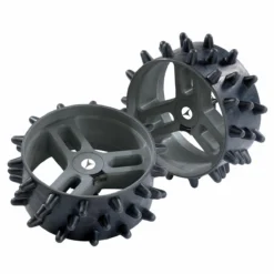 Motocaddy Grey And Black White Golf Hedgehog Winter Wheels | American Golf