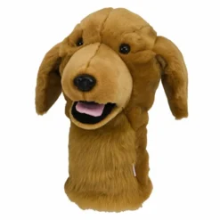 Daphne's Headcovers Brown Golden Retriever Golf Head Cover