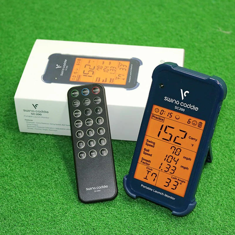 Swing Caddie Mens Navy Blue SC200 Portable Launch Monitor - Image 4