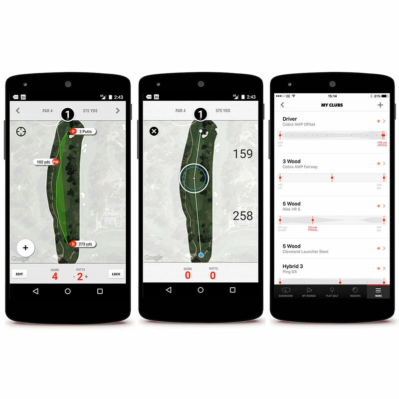 GAME Golf Mens Red LIVE Digital Tracking System - Image 4