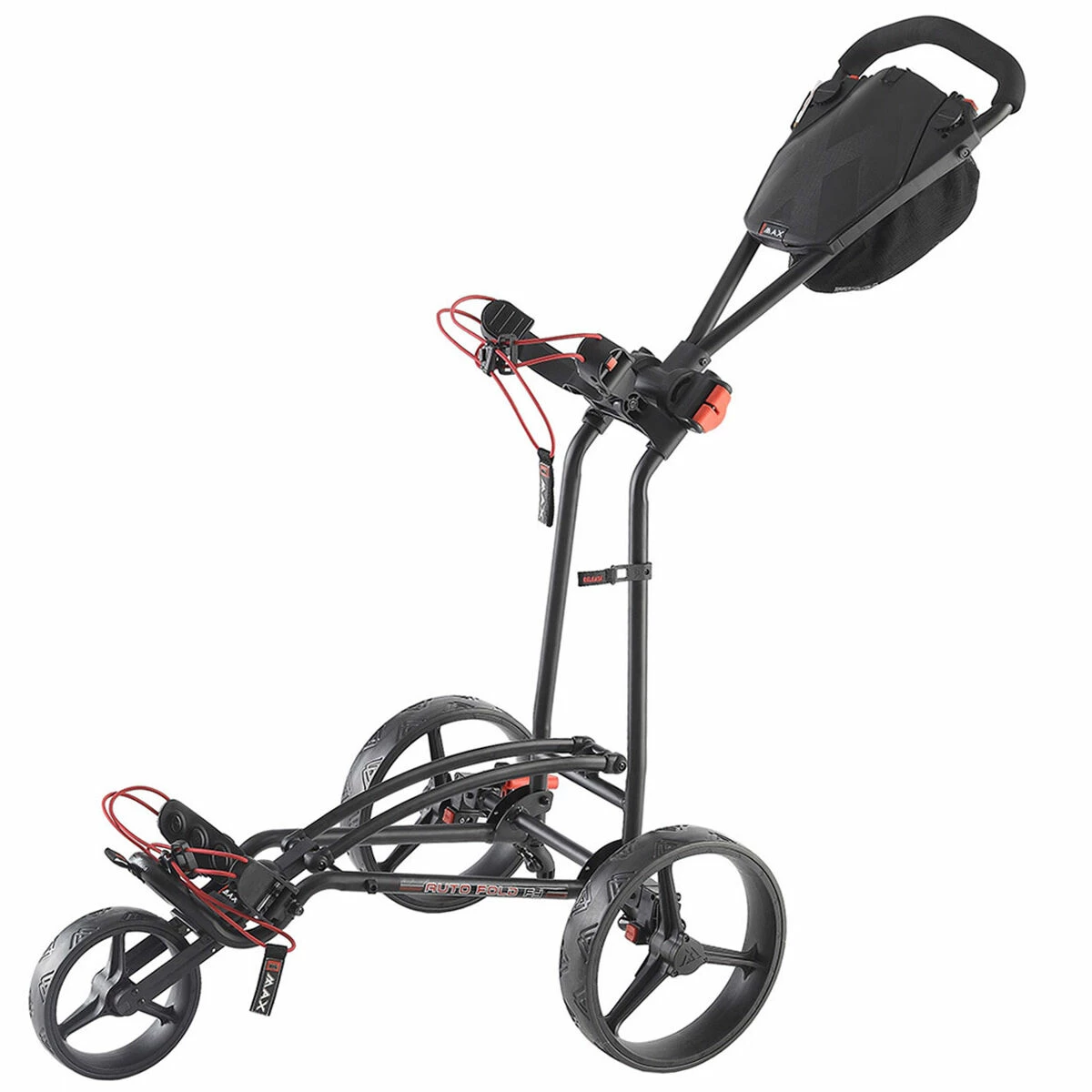 BIG MAX Autofold Flat Fold 3-Wheel Push Golf Trolley