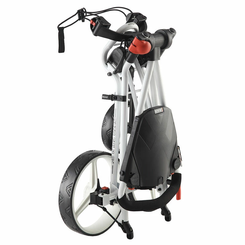 BIG MAX Autofold Flat Fold 3-Wheel Push Golf Trolley - Image 4