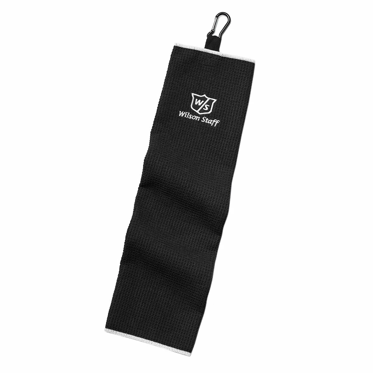 Wilson Staff Black Lightweight Microfiber Trifold Towel 1 Wilson Staff Black Lightweight Microfiber Trifold Towel