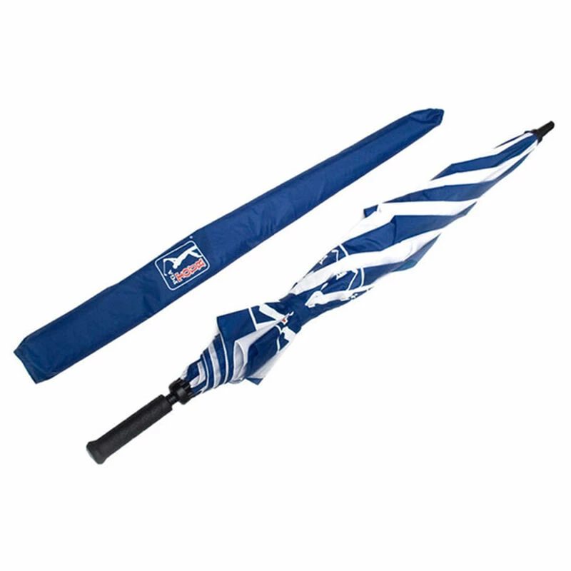 PGA Tour Mens White And Blue Lightweight Double Canopy Umbrella - Image 3