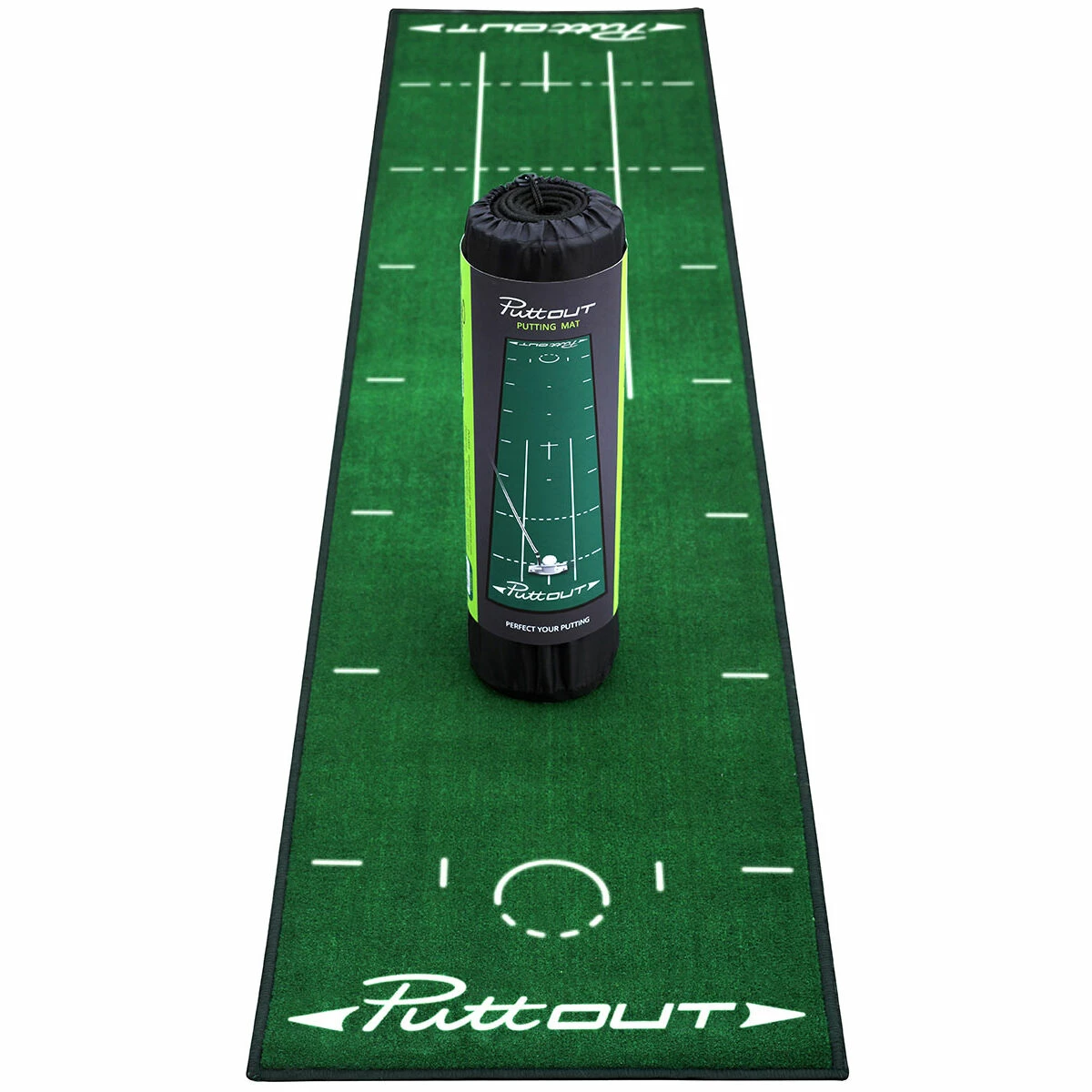 PuttOUT Green Deluxe Golf Putting Mat
