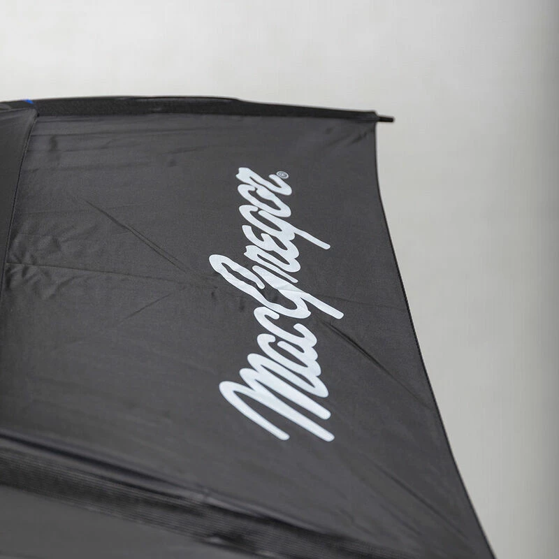 MacGregor Mens Black And Royal Blue Lightweight Mac Tec Dual Canopy Umbrella | American Golf - Image 4