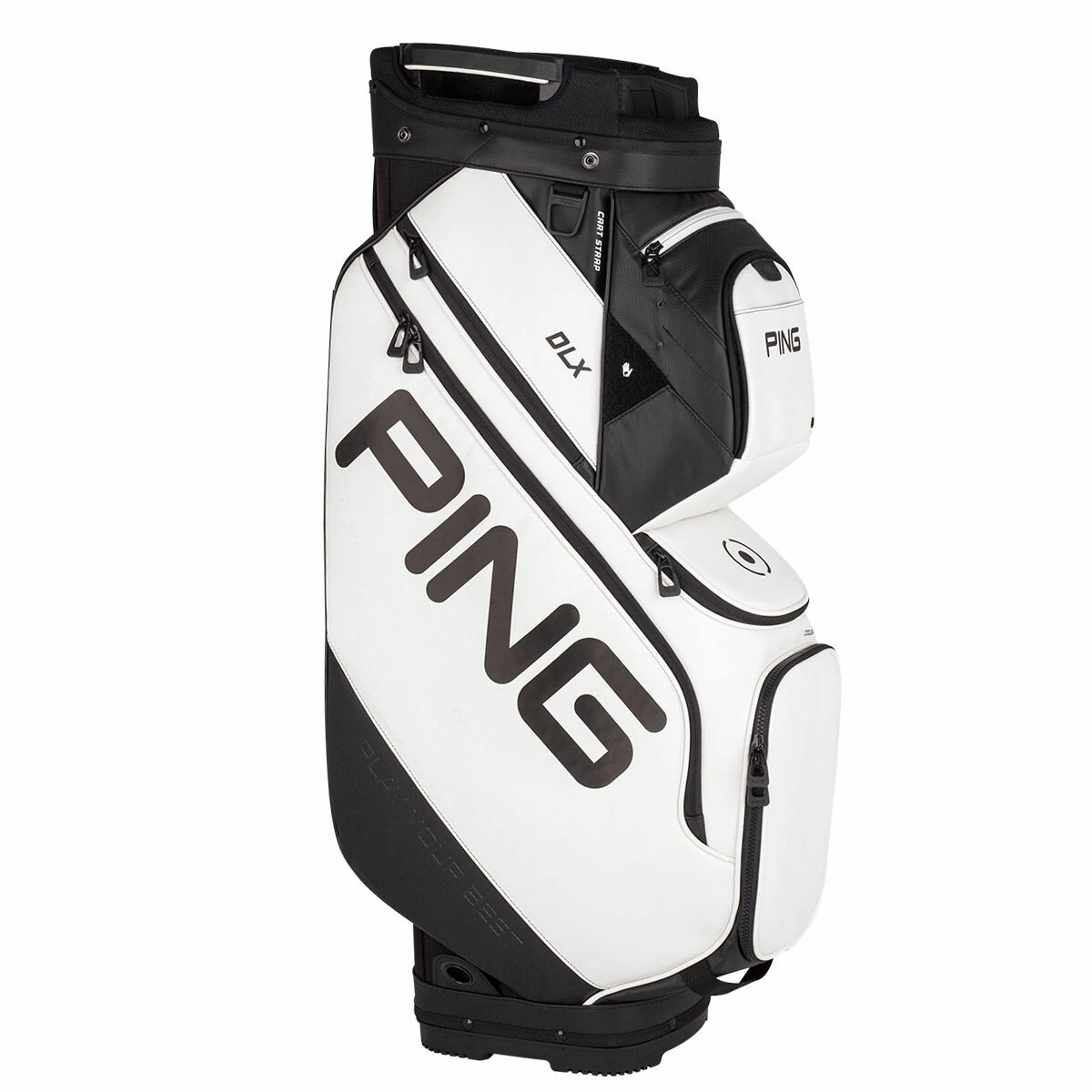 Ping White DLX Golf Cart Bag 1 Ping White DLX Golf Cart Bag