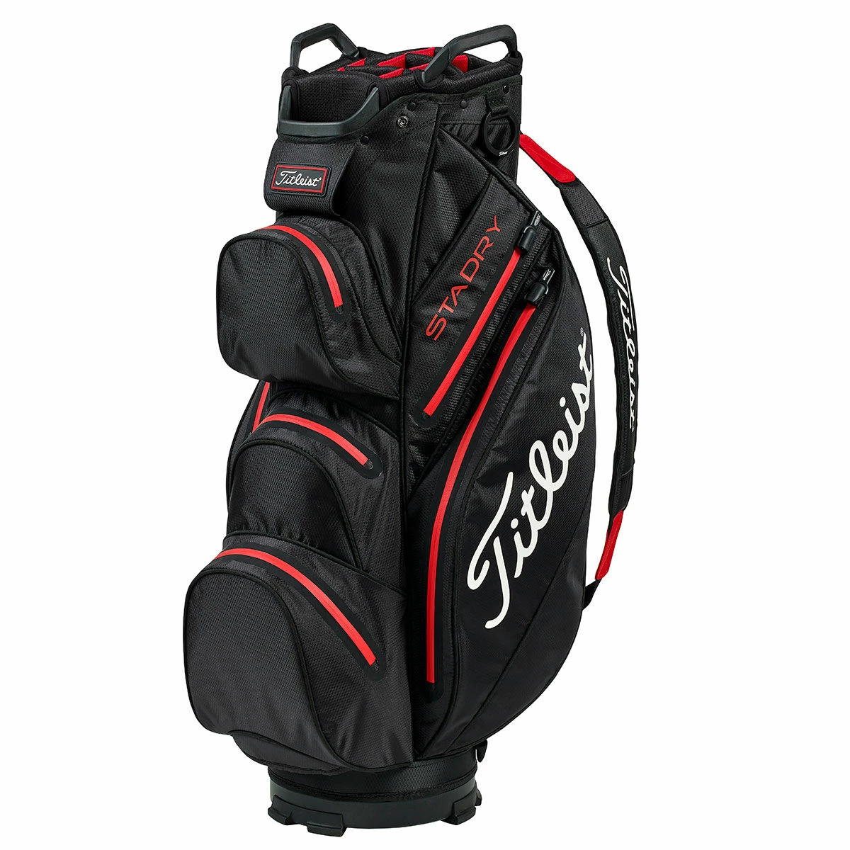 Titleist Black And Red StaDry Golf Cart Bag