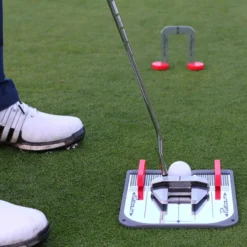 PuttOUT Grey And Red Mirror System -TaylorMade shop American Golf 345641 35958 345641 2