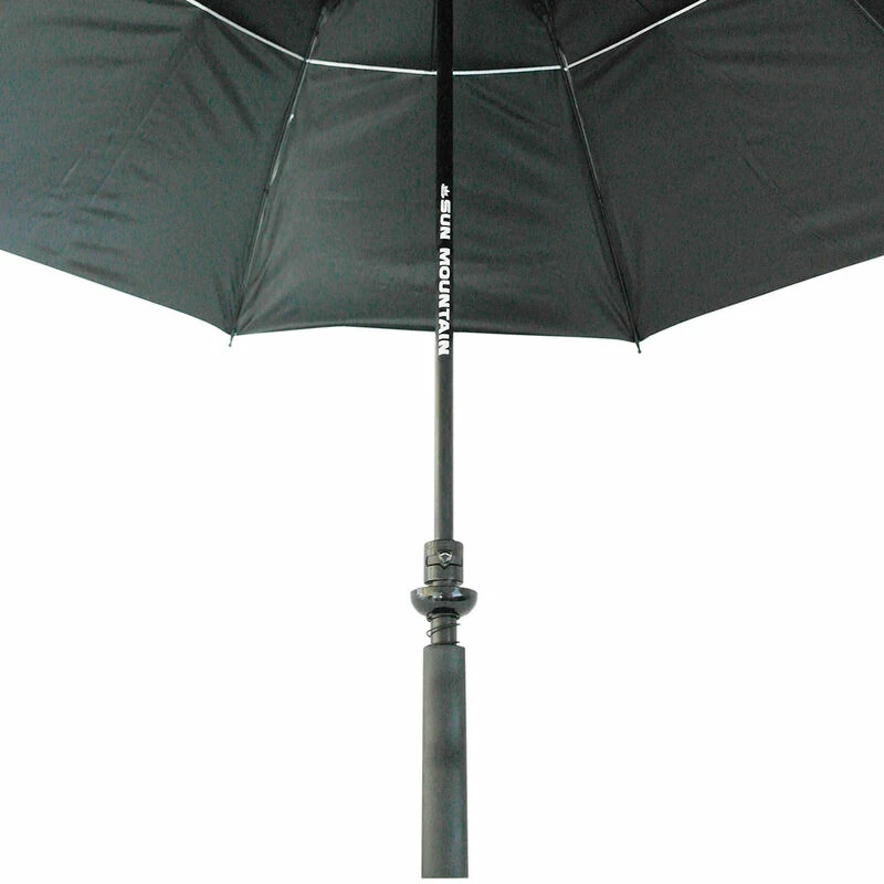 Sun Mountain Black Long Lasting Plain H2NO Golf Umbrella 3 Sun Mountain Black Long Lasting Plain H2NO Golf Umbrella - Image 3