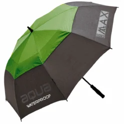 BIG MAX Lime Green And Charcoal Grey Lightweight Aqua Umbrella | American Golf