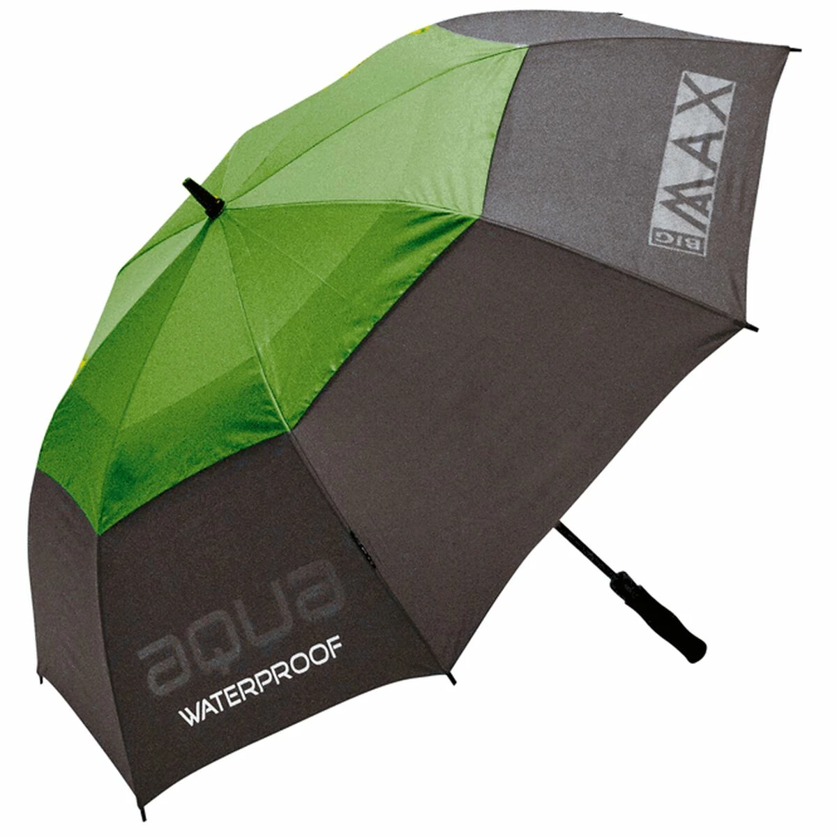 BIG MAX Lime Green And Charcoal Grey Lightweight Aqua Umbrella | American Golf