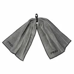 Ping Mens Grey Bow Tie Towel