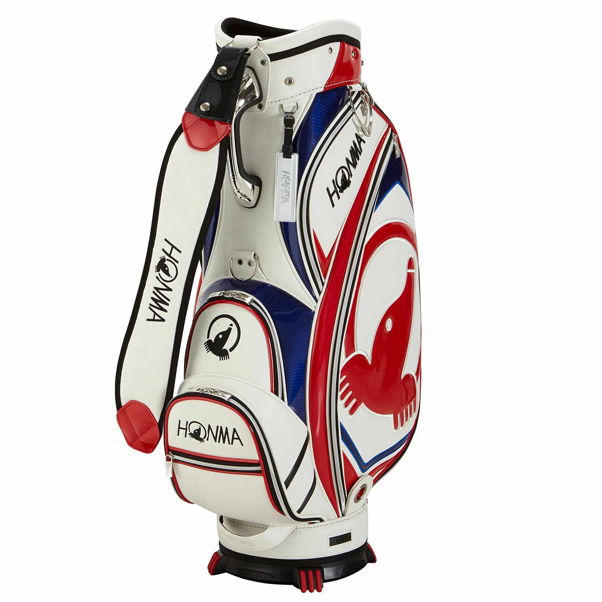 Honma White Mole Caddie Bag