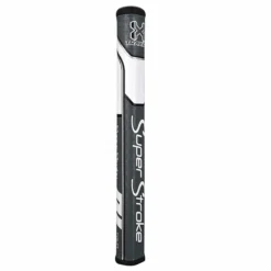 SuperStroke Grey And White Traxion Tour Mid Slim 2.0 Putter Grip