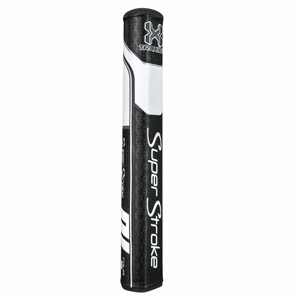 SuperStroke Black And White Traxion Tour Fatso 5.0 Golf Putter Grip