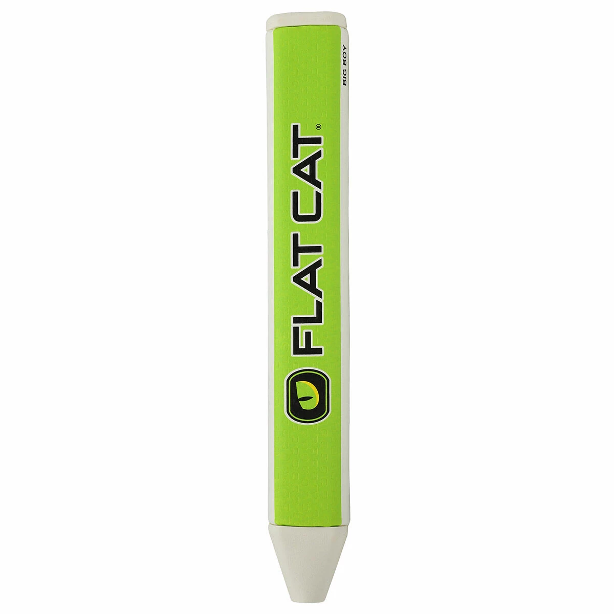 Flat Cat White And Lime Green Lightweight Original Big Boy Golf Putter Grip