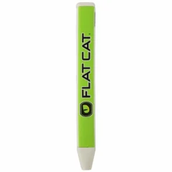 Flat Cat White And Lime Green Lightweight Original Standard Golf Putter Grip