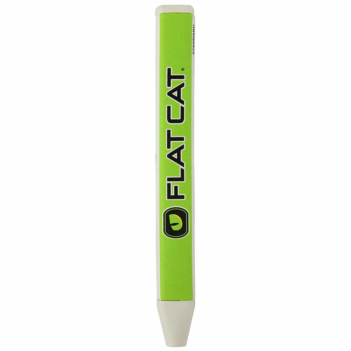 Flat Cat White And Lime Green Lightweight Original Standard Golf Putter Grip
