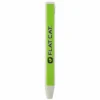 Flat Cat White And Lime Green Lightweight Original Svelte Golf Putter Grip