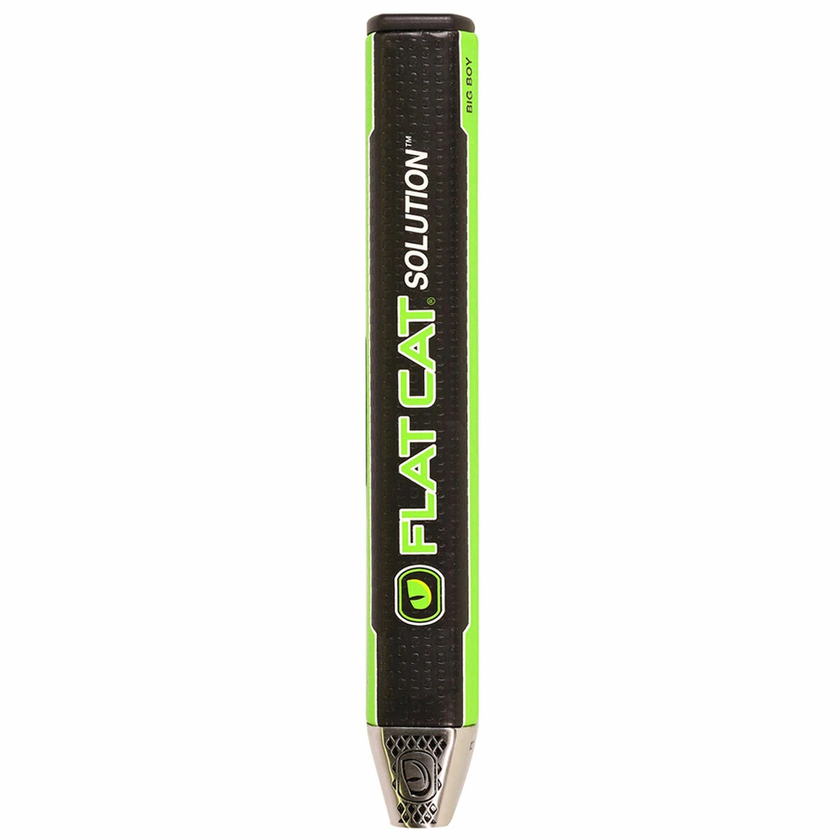 Flat Cat Black And Lime Green Solution Big Boy Golf Putter Grip