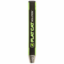 Flat Cat Black And Lime Green Solution Fat Golf Putter Grip