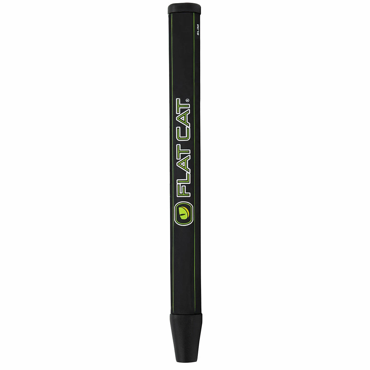 Flat Cat Black And Lime Green Tak Slim Golf Putter Grip